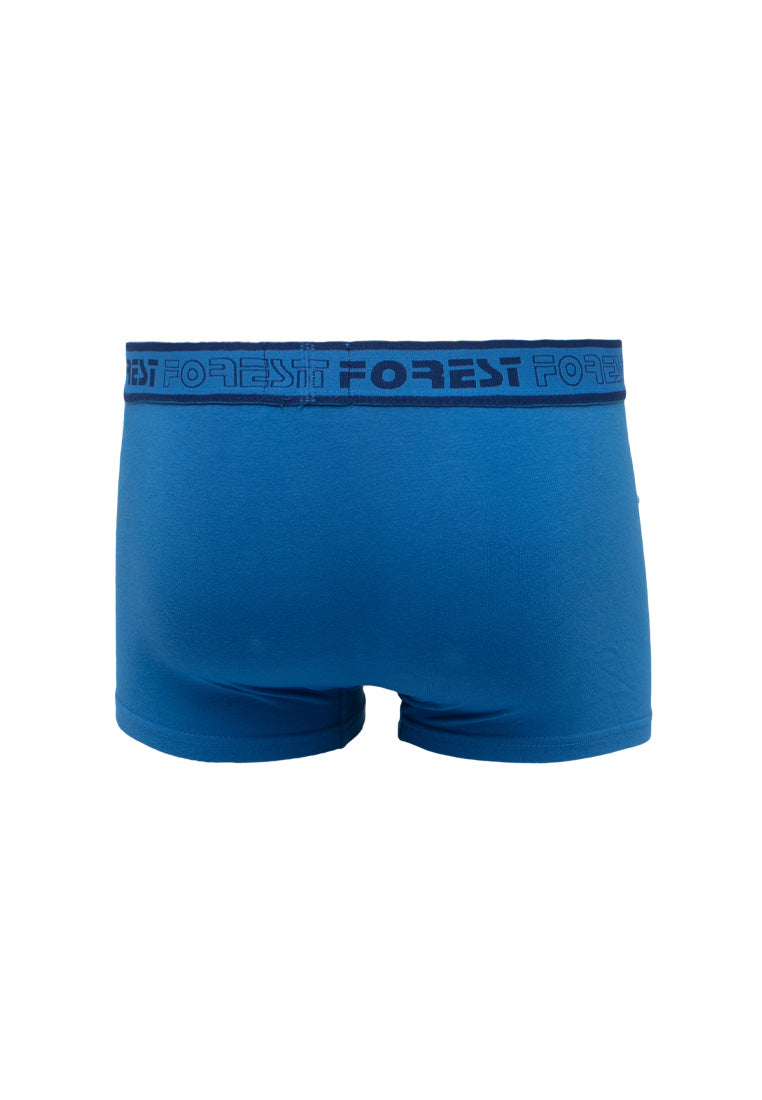 (3 Pcs) Forest Mens Cotton Spandex Shorty Brief Underwear Assorted Colours - FUD0101S