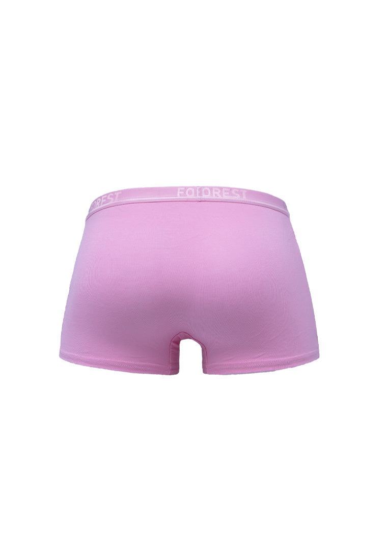 (2 Pcs) Forest Ladies Bamboo Spandex Boyleg Brief Underwear Assorted Colours - FLD0029BL
