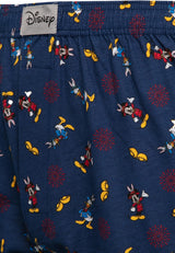(2 Pcs) Forest X Disney "Year of Rabbit" Mens 100% Cotton Boxer Brief Underwear Assorted Colours - WUD0028X