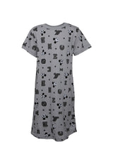 ( 1 Pc) Forest x Disney Kids Girls 100% Cotton Sleep Dress Pyjamas - WPJ0006