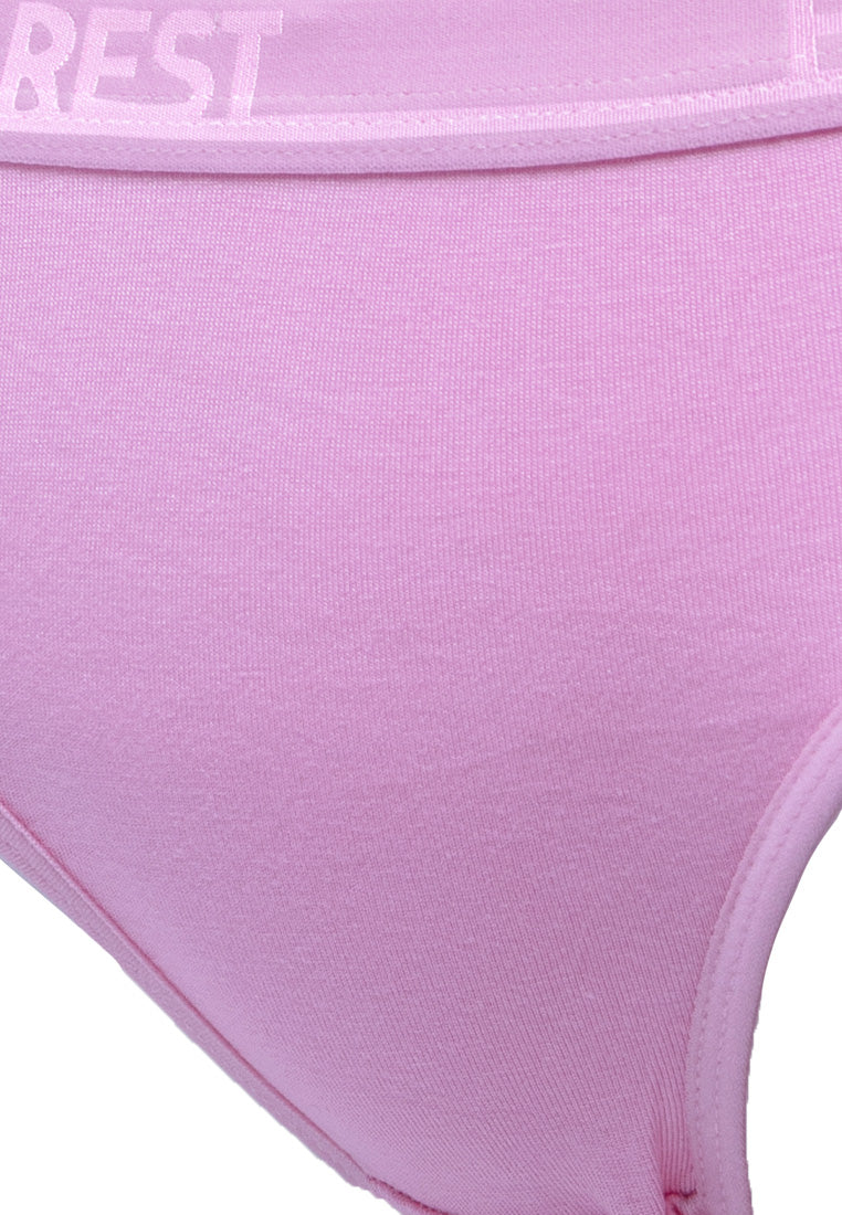 (3 Pcs) Forest Ladies Bamboo Spandex Mini Brief Underwear Assorted Colours - FLD0026M