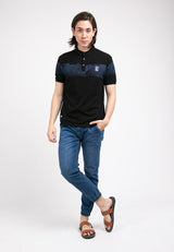 Forest Stretchable Polo T Shirt Men Slim Fit Collar Tee | Baju T Shirt Lelaki - 23794