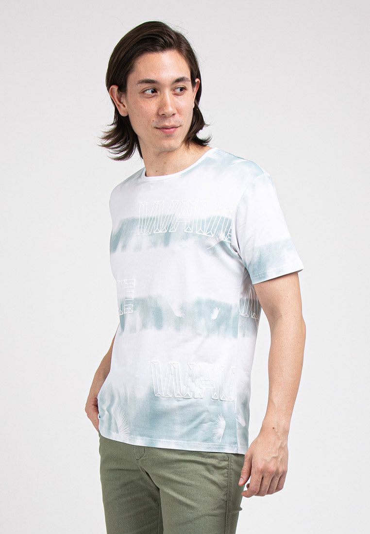 Forest Stretchable Cotton Round Neck Tee | Baju T Shirt Lelaki - 23782