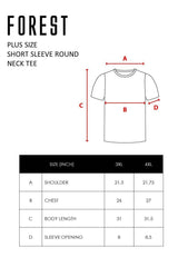 Premium Cotton Plain Round Neck Tee - 23596