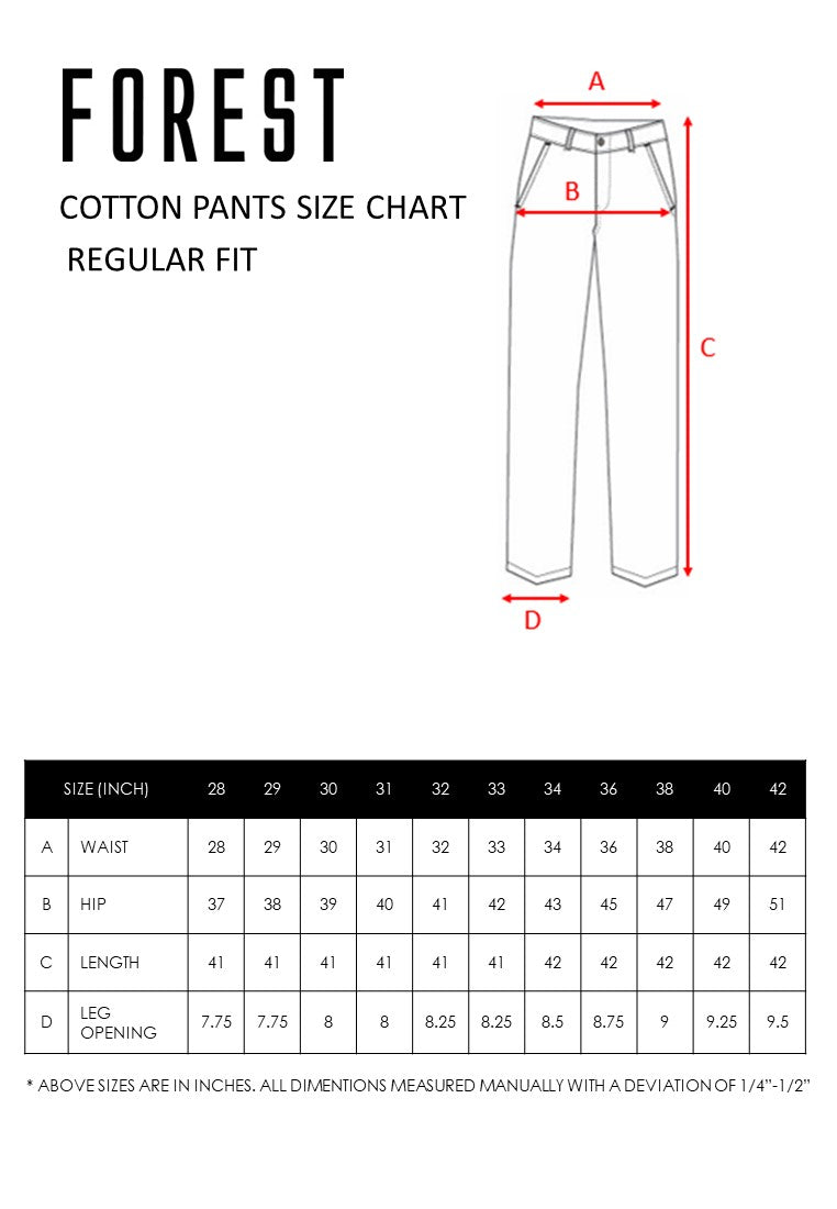 Forest Stretchable Straight Cut Jeans Men Denim Jeans Long Pants | Seluar Jeans Lelaki Straight Cut - 610206
