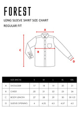 Forest Denim Plain Long Sleeve Men Shirt | Baju Kemeja Lelaki - 621326
