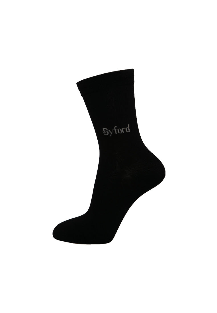 (3 Pcs) Byford Bamboo Spandex Full Length Casual Socks- BSF1026W